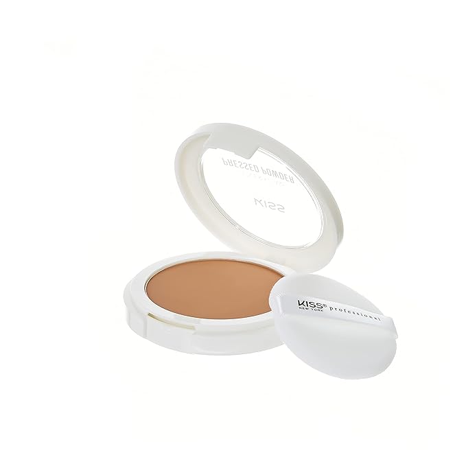 KISS Cover and Care Acne Control Pressed Powder- APP425 (Cognac)-VivaGrace Women