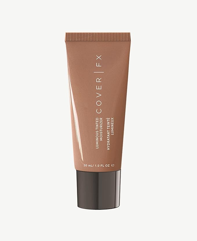 COVER FX Luminous Tinted Moisturizer - Tan - Hydrating Lightweight Glow - Light Coverage - Prebiotic and Probiotic Enriched Formula - All Skin Types - 1 Fl Oz-VivaGrace Women