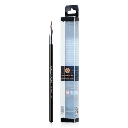 Eyeliner Brush Ultra Fine Point Premium Gel Eyeliner Brush Nylon Bristles Professional Makeup Tools for Lquid Powder And Paste Black (E819)-VivaGrace Women