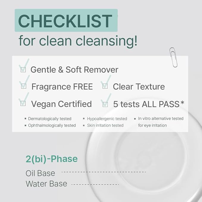 Illiyoon Gentle Deep Eye Makeup Remover | for Waterproof Mascara, Lipstick, Eyeliner, Non-Greasy 2-Phase Oil & Water Formula, Ophthalmologist Tested, Vegan, Korean Skin Care, 4.73 fl.oz.-VivaGrace Women