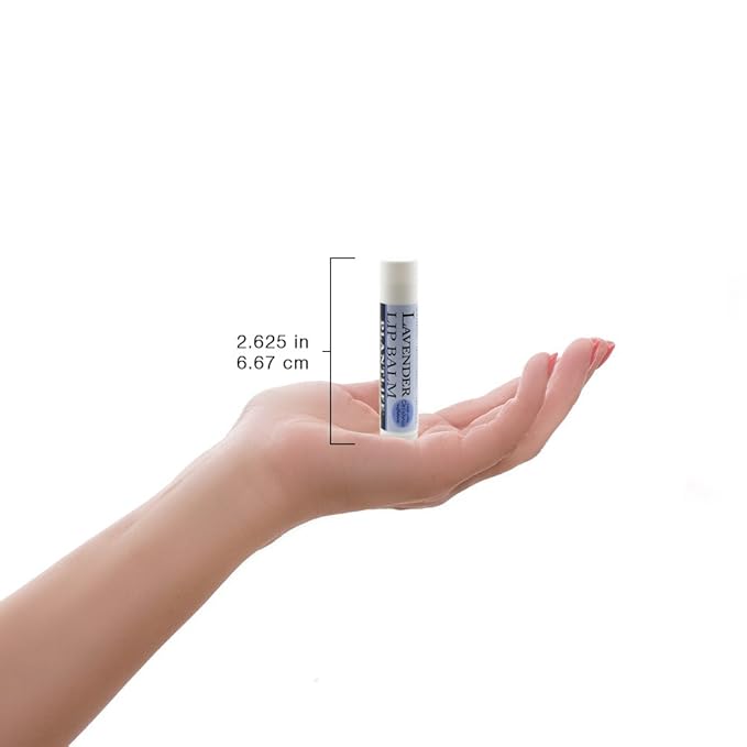 Plantlife Lavender Lip Balm - Organic Lip Balm Made with Beeswax, Calendula & Chamomile to Create the Most Soothing Lip Balm for Chapped Lips - Helps Moisturize Lips & Cuticles - Made in California-VivaGrace Women