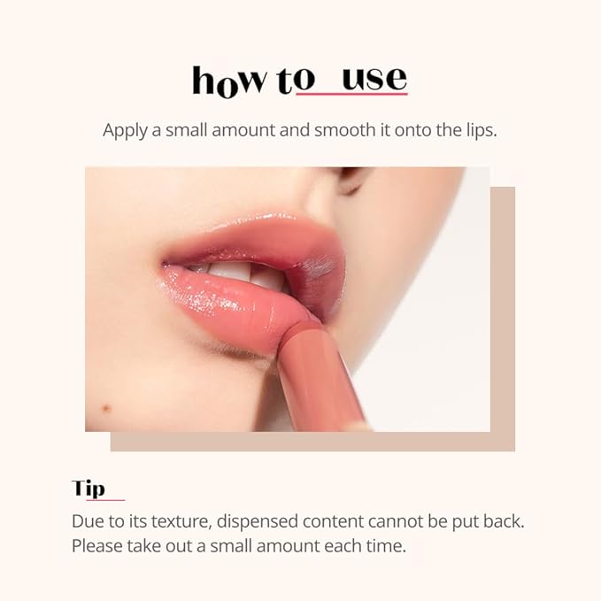 ETUDE Ginger Sugar Melting Balm Stick 02 Soft Mauve | Tinted Moisturizing Lip balm | Natural Ingredients Hydrate Ginger, Sugar, Shea Butter Moisturizing Relaxing Effect | K-Beauty-VivaGrace Women