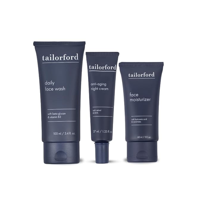 Unisex 3 Step Skin Care Routine including Face Wash, Moisturizer and Night Cream, Skin Care Set for Men and Women, Travel Size-VivaGrace Women