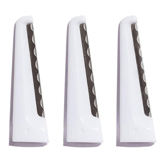 StackedSkincare Dermaplaning Replacement Blades - 3 Pack Face Razor Refills for Women, Peach Fuzz Remover and Exfoliating Tool, Fits StackedSkincare Dermaplane Tool-VivaGrace Women