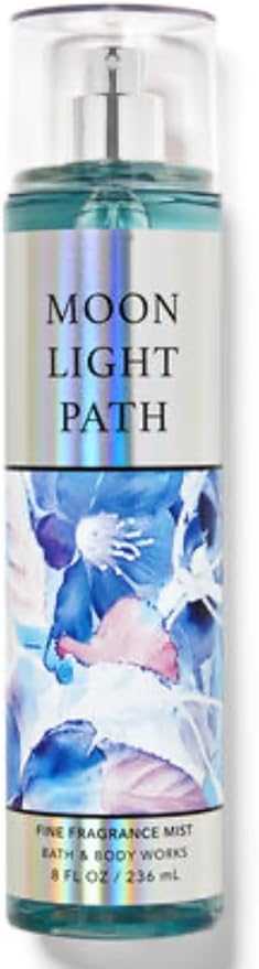 Bath & Body Works - 3 Piece Bundle - Spray - Body Cream - Shower Gel - Full Size and Gift Bag HELLO GORGEOUS (Moonlight Path)-VivaGrace Women