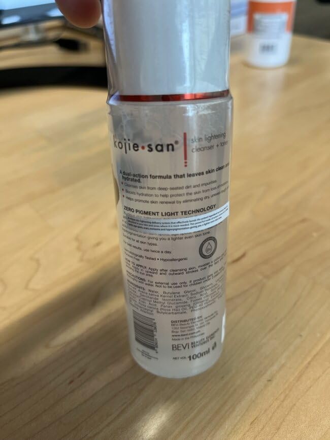 Kojie San Face & Body Complete Brightening Set - 3 x 100g Bars Soap, Body Lotion, Face Cream, Toner, and Face Cleansing Brush - 7pcs-VivaGrace Women