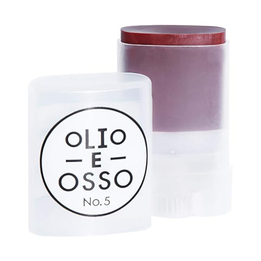 Olio E Osso - Natural Lip + Cheek Balm | Natural, Non-Toxic, Clean Beauty (No. 5 Currant, 0.35 oz | 10 g)-VivaGrace Women
