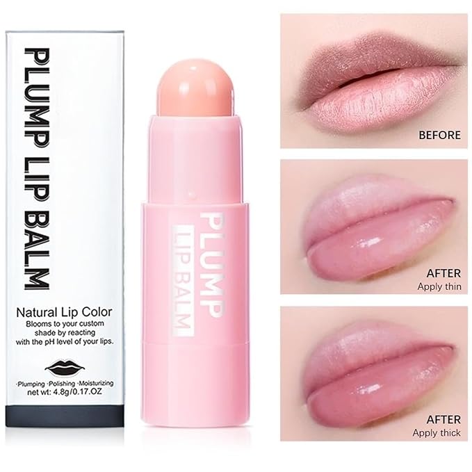 Tinted Lip Balm, Hydrating Colored Lip Balm, Lip Brightening for Dark Lips, Lip Tinted Moisturizer, Lip Moisturizer for Very Dry Lips, Reduce Lip Wrinkles, 4.8G/0.17Oz-VivaGrace Women