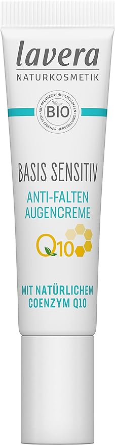 Lavera Basis Sensitiv Anti-Ageing Eye Cream, 0.5 Ounce-VivaGrace Women