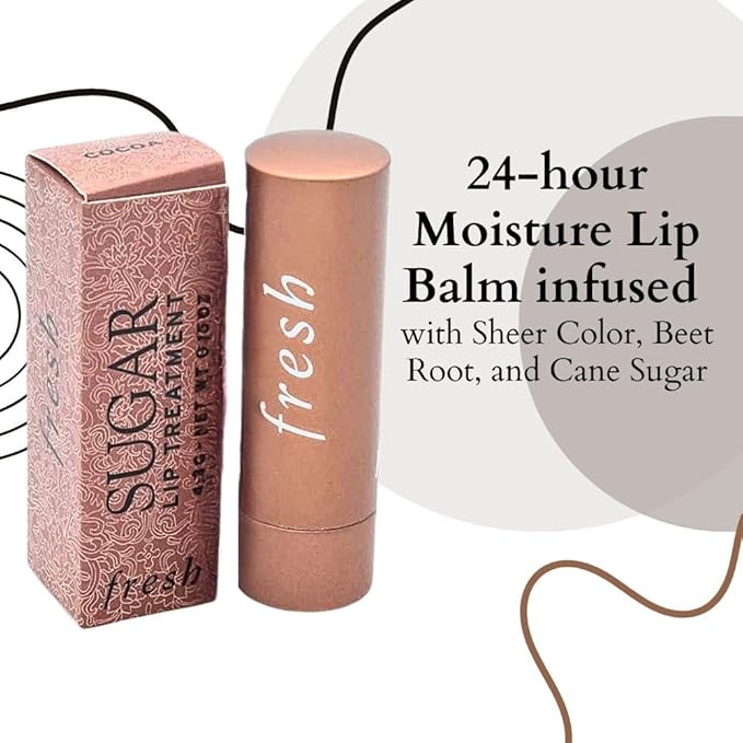 Fresh Sugar Lip Treatment - Cocoa 4.3g, Brown, 0.15 Ounce-VivaGrace Women