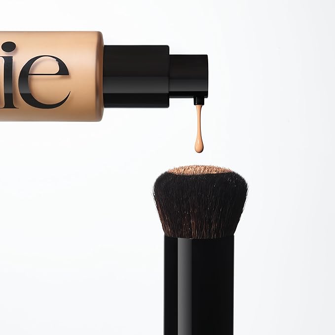 Saie The Base Foundation Brush for Liquid Makeup - Ultra-Soft Makeup Brush with Cruelty-Free, Synthetic Bristles - Designed for Foundation, Skin Tints & Cream Bronzers (1 Count)-VivaGrace Women