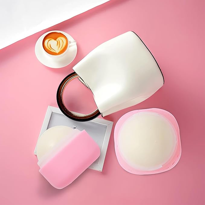 0.25 oz(7g) Empty Lip Balm Square Containers Tubes Lipstick 12 Pieces for Make Natural Lip Balm Lip Care - DIY & BPA FREE (Pink)-VivaGrace Women