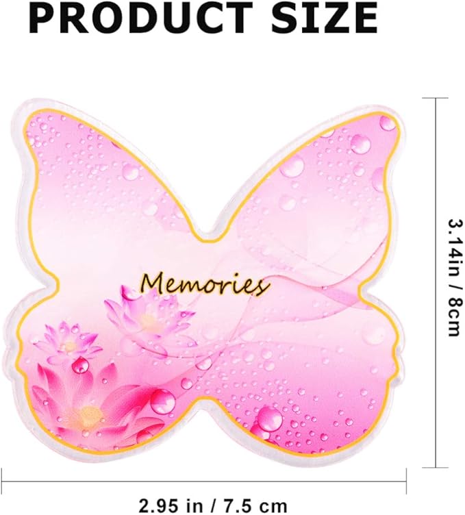 Minkissy 2pcs Resin Nail Art Palette Polish Holder Drawing Color Palette Nail Art Painting Gel Palette Manicure Tool Style 3-VivaGrace Women
