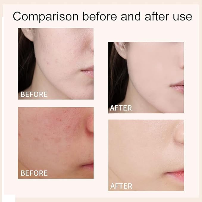 NOISSUE Cc Cream Skin Tone Adjusting CC Cream SPF 50, Face Sunscreen and Foundation, Colour Correcting Self Adjusting Soft Moisturizing Skin Tone Gel Invisible Pore Light Oil-Free (2pcs-Natural)-VivaGrace Women
