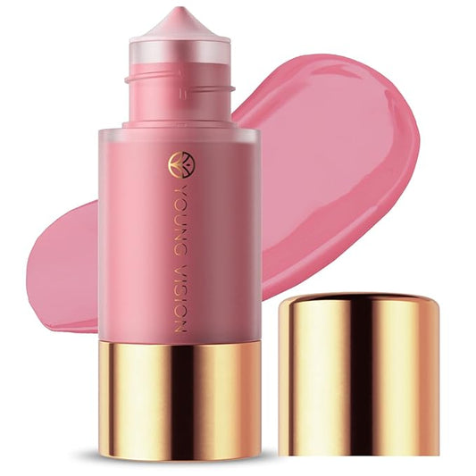 YOUNG VISION Liquid Blush Drops, Highly Pigmented Matte Cheek Tint, Easy Blending for Natural Radiant Cheek blusher Makeup,Lightweight, Long Lasting-VivaGrace Women