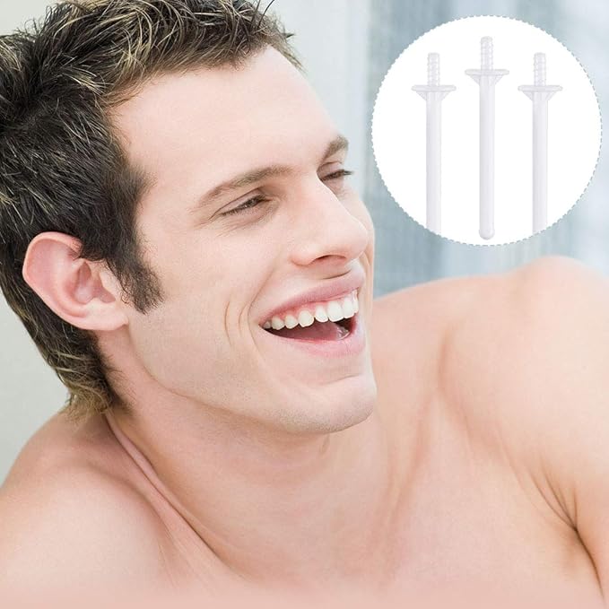 60 Pieces Plastic Wax Applicator Wands with Disposable Spatulas for Nose Hair Removal and Nostril Cleaning-VivaGrace Women