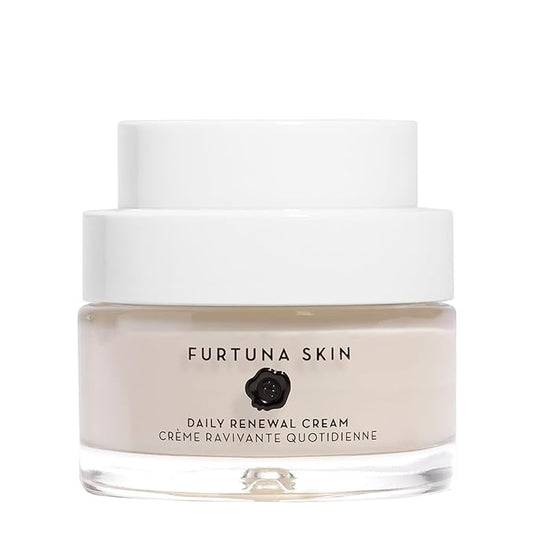 Furtuna Skin Daily Renewal Cream - Daily Moisturizer, Advanced Skin Hydration Technology, Radiance & Balance Enhancing, 95 Percent Natural-VivaGrace Women