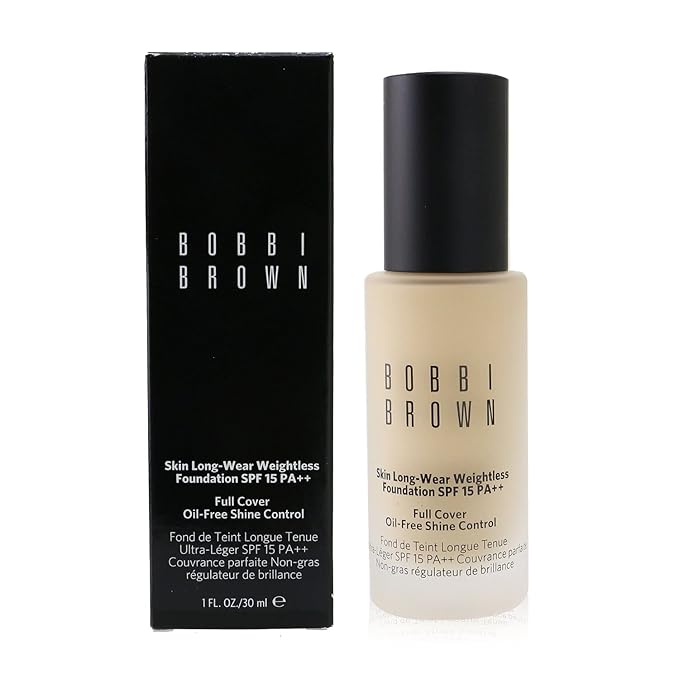 Bobbi Brown Skin Long-Wear Weightless Foundation SPF 15 Neutral Porcelain (N-010)-VivaGrace Women