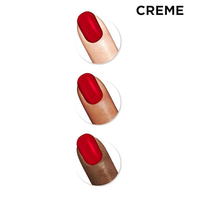 Sally Hansen Miracle Gel™ x Jared McCain, Rookie Red, Long Lasting, Gel-Like Formula, No UV Lamp Needed, Red Nail Polish