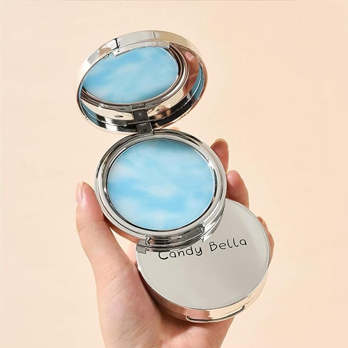 Oil Control Face Pressed Powder,Jelly Pressed Powder Face Makeup Setting Powder,Reduce Pores and Fine Lines Flawless Matte Long Lasting Finishing Lightweight Waterproof Face Cosmetics-VivaGrace Women
