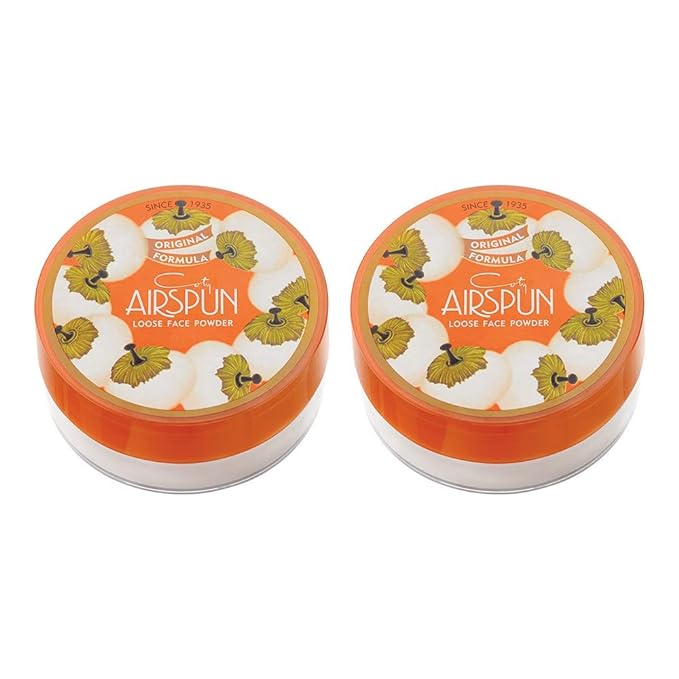 Airspun Coty Loose Face Powder, Translucent, Pack of 2-VivaGrace Women