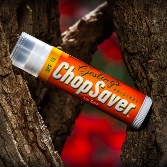 Goslings Original ChopSaver SPF 15 Lip Care, All Natural Lip Balm with SPF, Chapstick for Musicians and More, Effective Relief for Dry, Cracked Lips and Skin, Made in USA, 0.15 Oz (Pack of 6)-VivaGrace Women