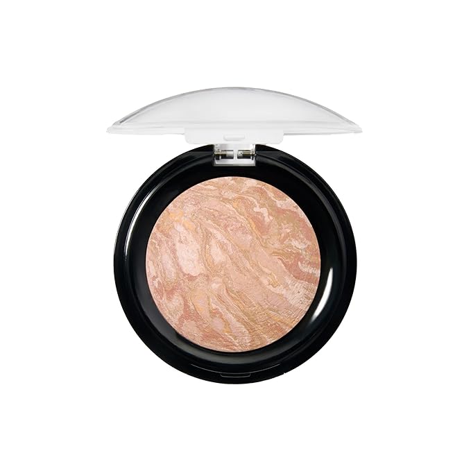 LAURA GELLER NEW YORK Award-Winning Baked Balance-n-Brighten To Go Color Correcting Powder Foundation - Fair - Buildable Light to Medium Coverage - Demi-Matte Natural Finish-VivaGrace Women