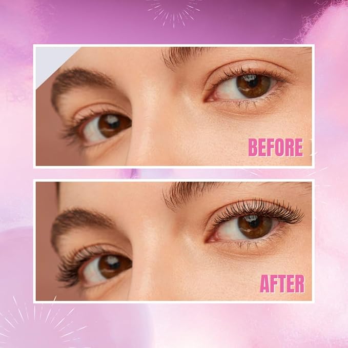 Secret Xpress Control 4D Silk Fiber Lash Mascara, Lengthening and Thick, Volume, Long Lasting, Smudge-Proof, All Day Full, Long, Thick, Smudge-Proof Eyelashes