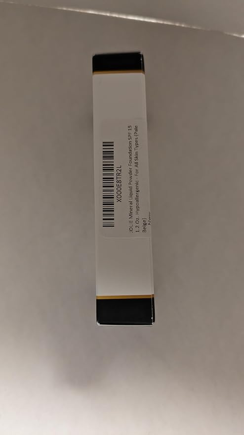 Jolie Mineral Liquid Powder Foundation SPF 15 1 Fl. Oz. Hypoallergenic - For All Skin Types (Pale Beige)-VivaGrace Women