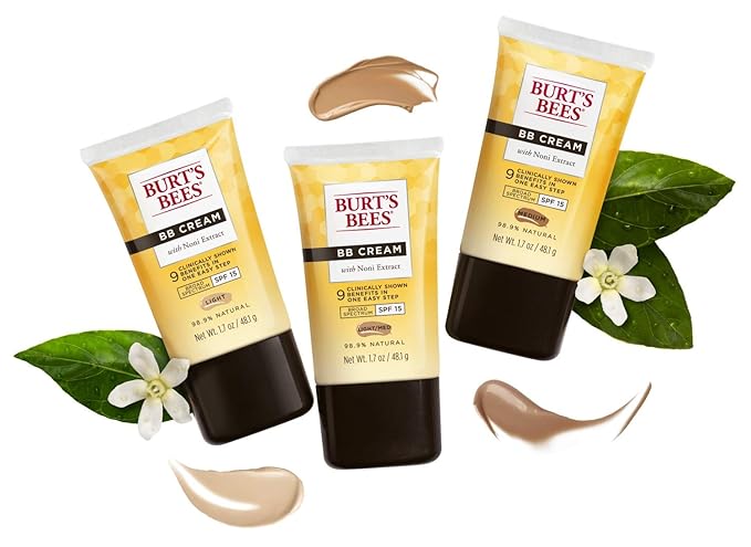 Burt's Bees BB Cream with SPF 15, Medium, 1.7 Oz (Package May Vary)-VivaGrace Women