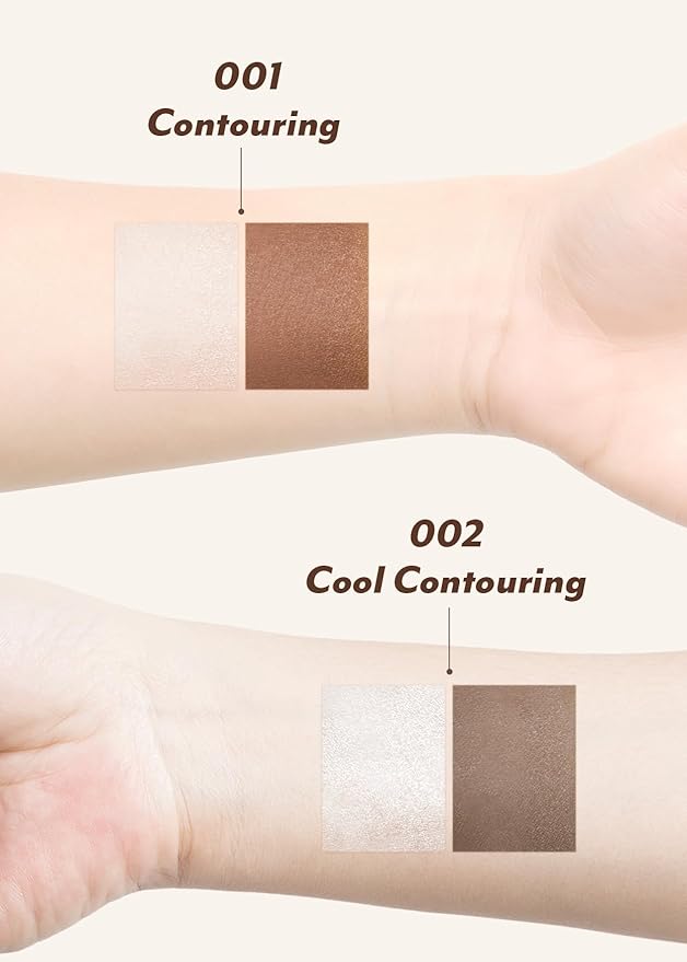 I'M MEME I'm Multi Stick Dual | Two Shade Shading and Highlighting Matte Finish | Suitable for Beginners Portable Size | 001 Contouring-VivaGrace Women