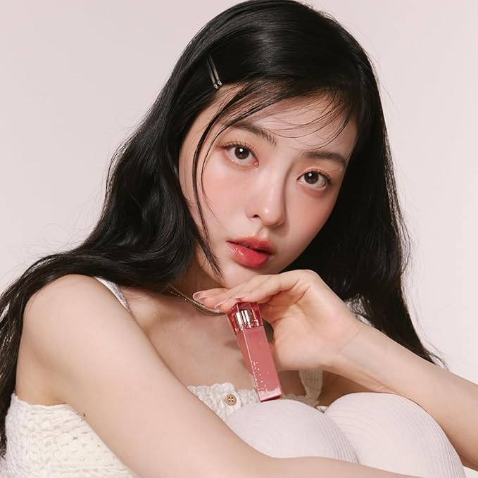 Espoir Couture Lip Tint Glaze #10 Pinky Lowkey 0.19oz | Volumizes & High-Shine Lip Plumper | Long-Lasting Vibrant Color | Thickening radiance Lip Stain | Tinted Lip Moisturizer | Korean Lip Makeup-VivaGrace Women