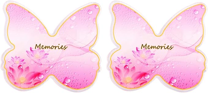 Minkissy 2pcs Resin Nail Art Palette Polish Holder Drawing Color Palette Nail Art Painting Gel Palette Manicure Tool Style 3-VivaGrace Women