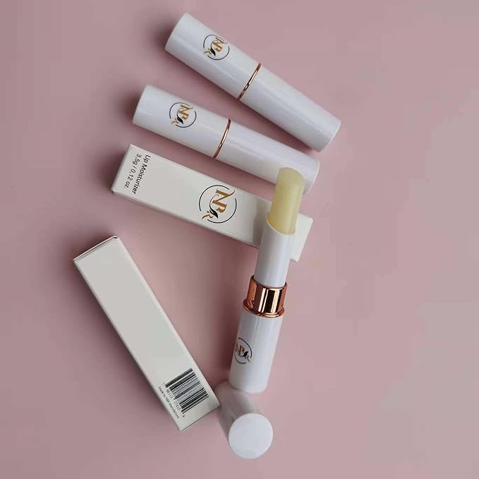 Vitamin E Lip Balm - 100% Natural | Lip moisturizer for cracked, dry, and peeling lips | Natural Lip Balm with Coconut & Honey | Best Lip Care Product for Men & Women | Unscented - 0.12 Oz-VivaGrace Women
