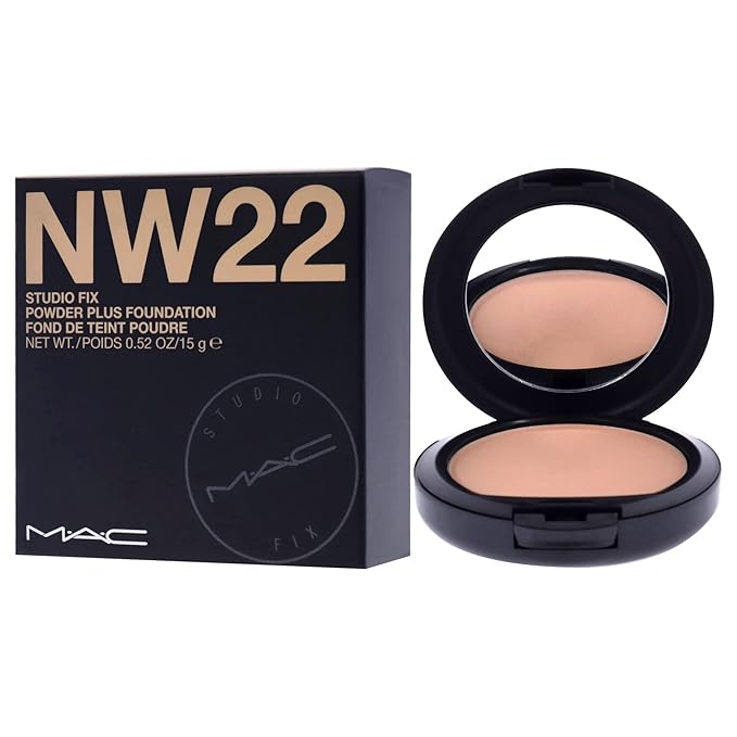 Mac Studio Fix Powder Plus Foundation Nw22 15gm/0.52 Oz-VivaGrace Women