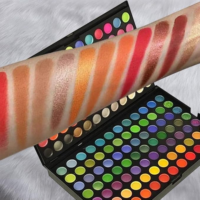 VERONNI 252 Colors Eyeshadow Palette Makeup set 3 Layers High Pigmented Matte Shimmer Eyeshadow Pallet Professional Full Eye Makeup Kit EyeShadow Box Ultimate Cosmetics Set-VivaGrace Women