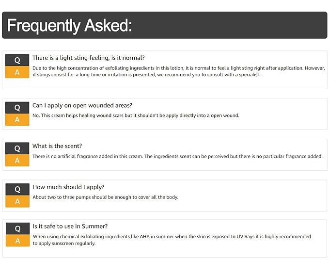 V11FACTORY AHA 12% Glycolic Acid Body Lotion – Korean Exfoliating & Hydrating Body Cream with Hyaluronic Acid & Collagen – Unscented, Paraben-Free Skin Smoothing Moisturizer, 10.6 oz-VivaGrace Women