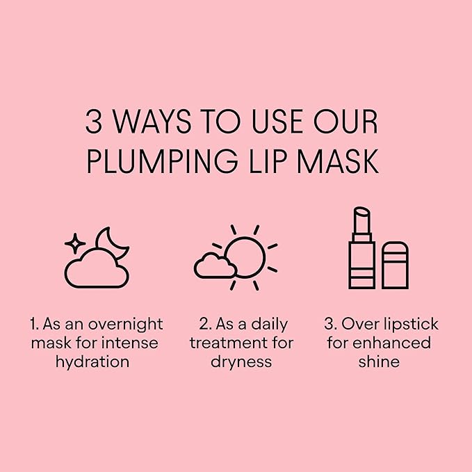 Alpyn Willow & Sweet Agave Plumping Lip Mask | Hydrating Daily Lip Mask Treatment For Fuller, Softer, Smoother & More Supple Lips | 0.35 oz / 10 g-VivaGrace Women