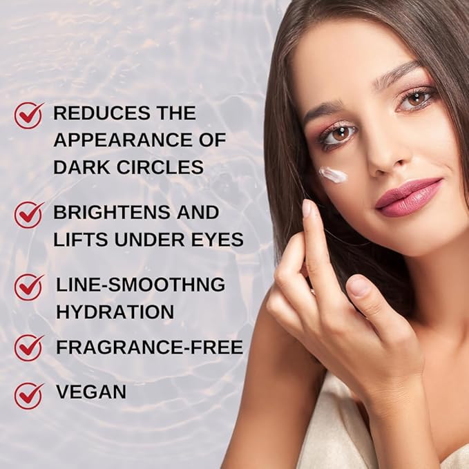 AllBoutHue Age Defying Eye Cream | Hydrating, Nourishing, Easy Absorbing and Long Lasting Effect, 0.5 Fl Oz-VivaGrace Women