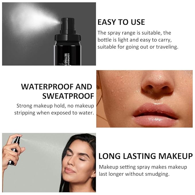 Kaely Setting Spray for Face,Matte Finish,Waterproof Setting Spray for Makeup Long Lasting,Oil Control Face Mist,Up To 16 Hours,Vegan & Cruelty-Free-VivaGrace Women