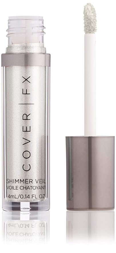 COVER FX Shimmer Veil - Halo - Weightless Cream Shimmer - Crease-Proof - Transfer-Proof Formula - Multidimensional Shine - Eyes, Cheeks and Lips-VivaGrace Women