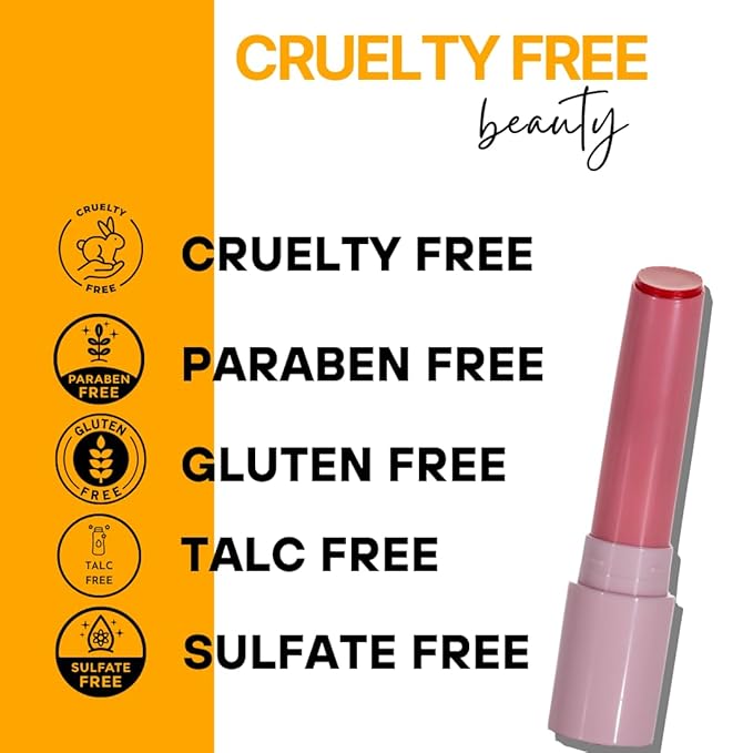 Lip Balm Hydrating for Dry and Chapped Lips Tinted Subtle Color Non-Sticky Juicy Finish | Peach-VivaGrace Women