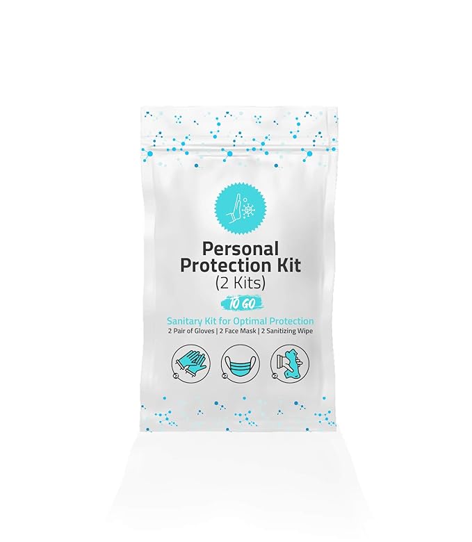All-in-One Personal Protection Kits for TWO PEOPLE - 10 PACK-VivaGrace Women