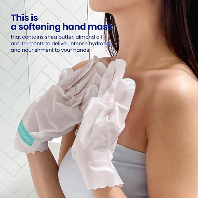 FACETORY Deluxe Self-Care Mask Bundle with 3 Nourishing Hair Masks, 7 Hydrating Face Sheet Masks, and 3 Softening Body Masks for Dry, Cracked Skin-VivaGrace Women