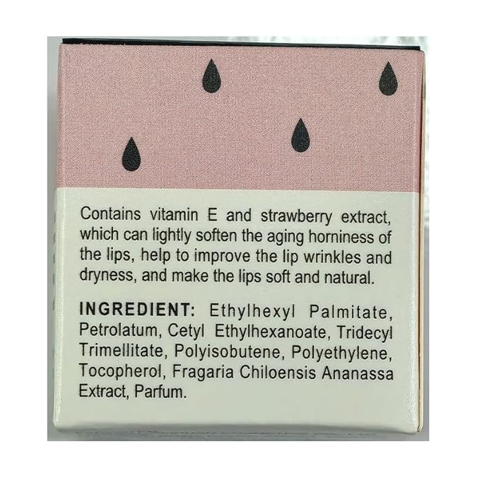 2 PCS Bee Lip Balm Lip Mask Honey Pot, Honey & Strawberry Lip Mask Propolis Moisturizing Lip Balm with Stick - Hydrating Prevention Dry and Cracked Lip Scrubs Exfoliato Lip Wrinkle Care-VivaGrace Women