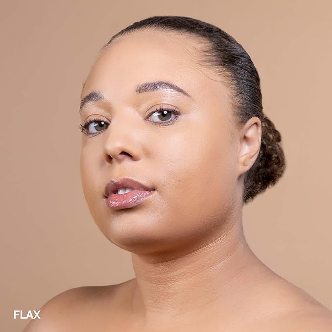 OFIR Skin Satin Medium Coverage Foundation | Buildable, Non-Creasing Finish | Vegan, Cruelty-Free, Paraben-Free Makeup | Blue Light Protection | 1 FL OZ (Flax - Medium Warm)-VivaGrace Women