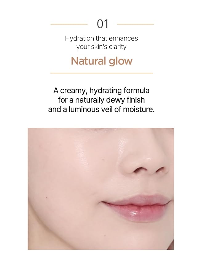 JUNG SAEM MOOL Essential Skin Nuder Cushion 19 Light 0.49 Fl Oz (Refill Only, SPF 50 Broad Spectrum) | Natural Radiant Finish, Lightweight Hydration, Korean Cushion Foundation-VivaGrace Women