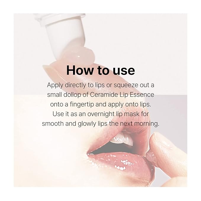 Torriden Ceramide Lip Essence with Organic Jojoba Oil for Glowy, Dewy, Plumped Lips - 0.37 Oz Korean Skin Care-VivaGrace Women