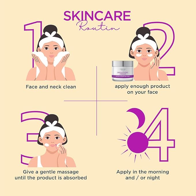 | Wrinkle Smoothing Cream, Anti Aging Cream for Reduce Fine Lines and Wrinkles, 1.76 Oz-VivaGrace Women
