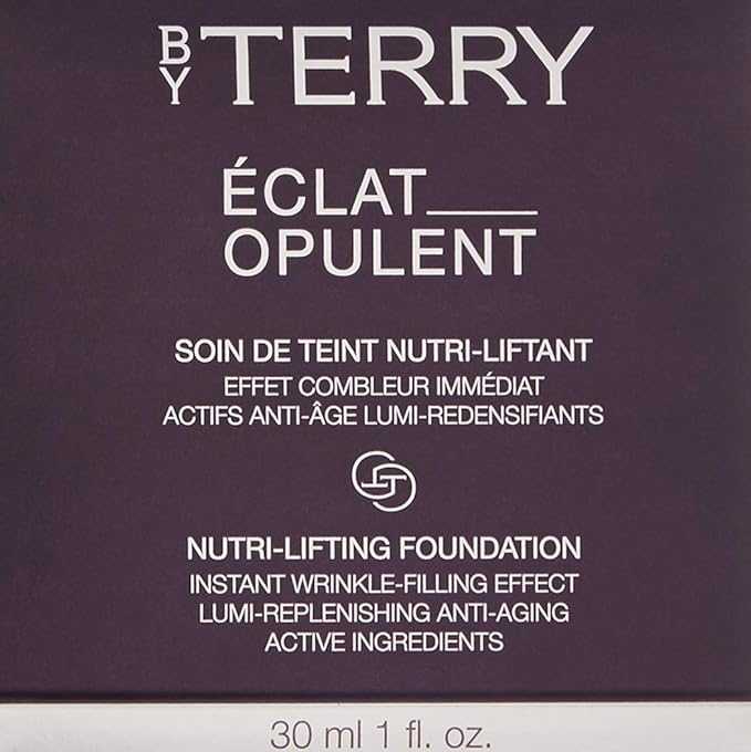 By Terry Eclat Opulent Anti-Aging Lifting Foundation, Medium - Full Coverage, Hydrating & Radiance Boosting, 1 Eclat Naturel, 1.01 fl oz-VivaGrace Women